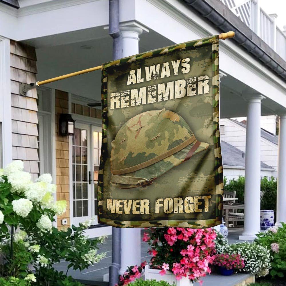 Always Remember – Never Forget, Veteran Flag