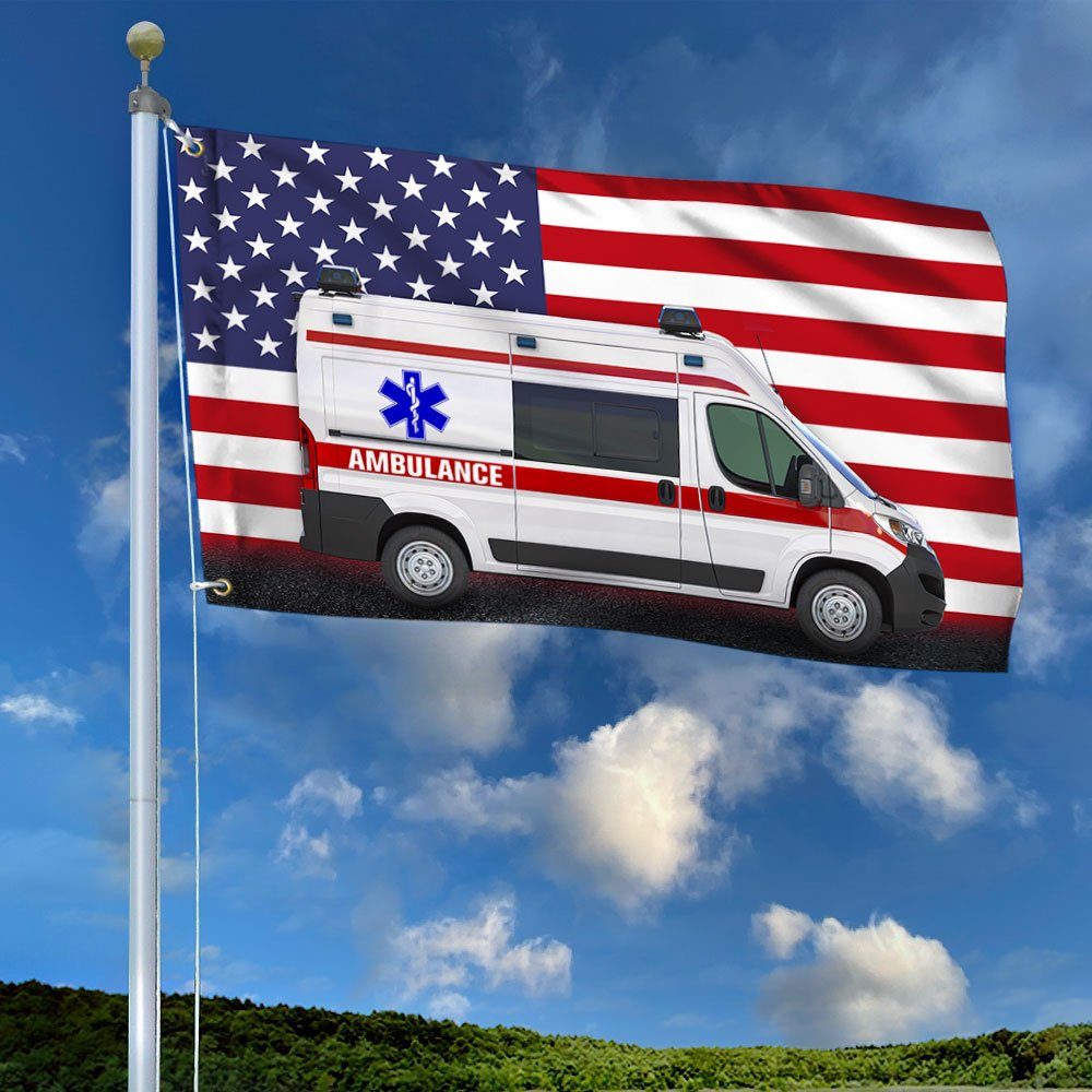 Ambulance Paramedic Grommet Flag TQN283GF