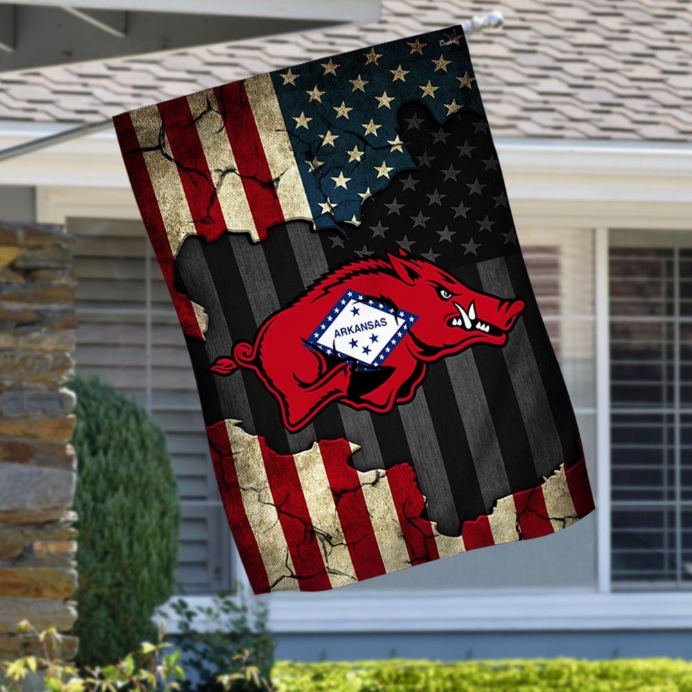 America Arkansas Razorbacks Flag Win Win LNT6983F