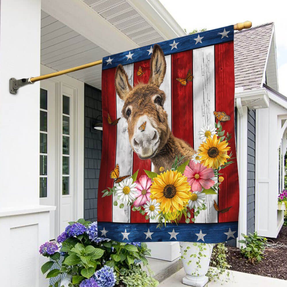 America Donkey Flag Natural Scenery LNT183Fv2