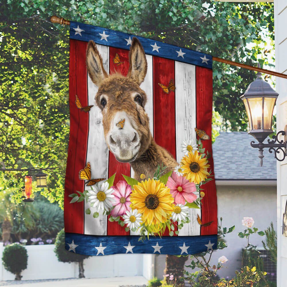 America Donkey Flag Natural Scenery LNT183Fv2