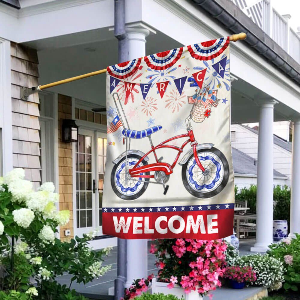 America Flag Beautiful Bike LNT312F