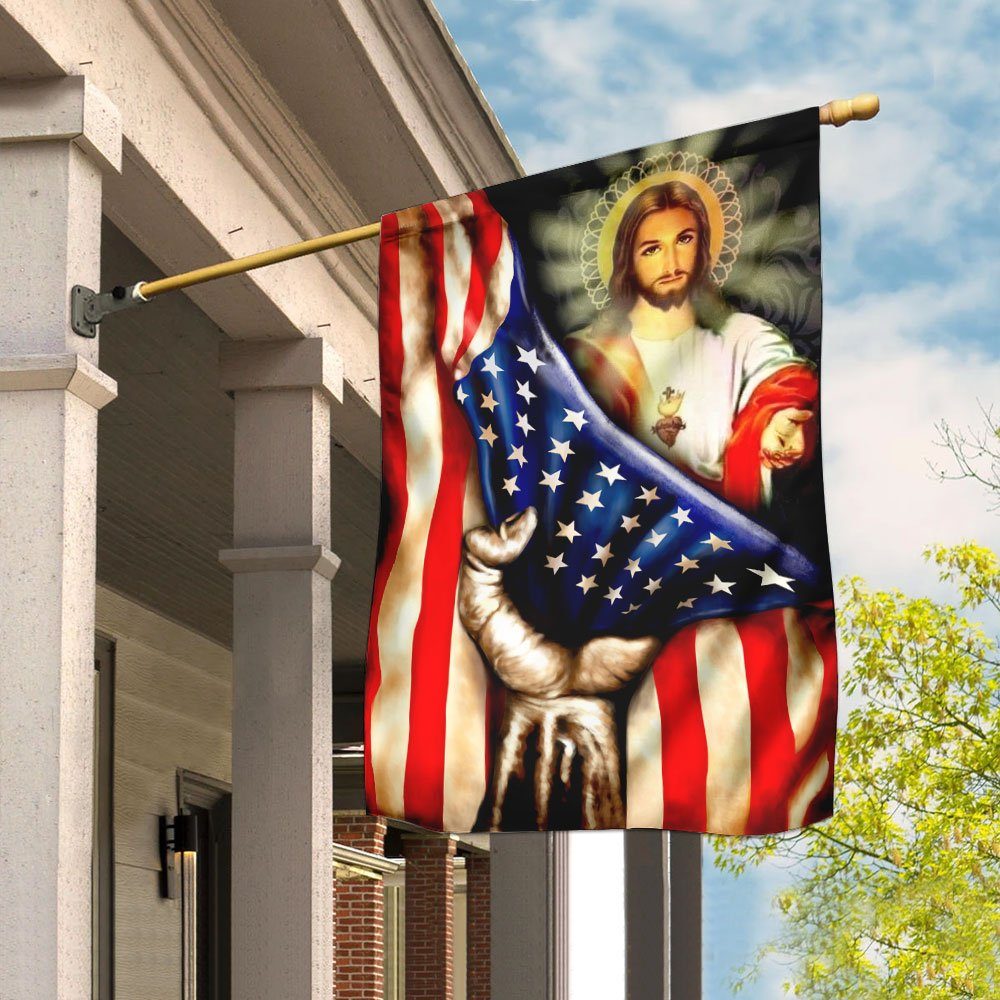 America Needs Jesus Flag