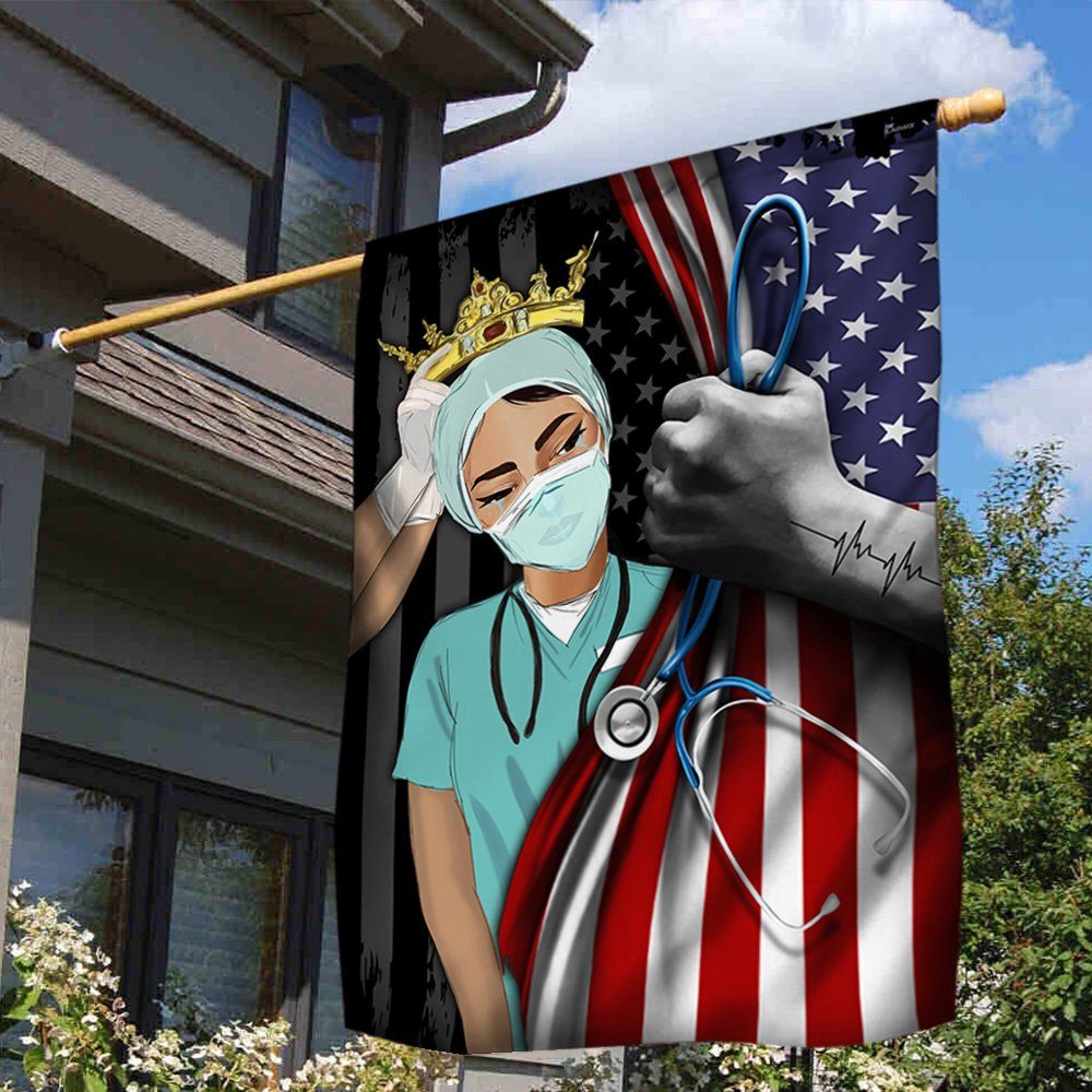 America Nurse Flag Heroes Crown LNT82F