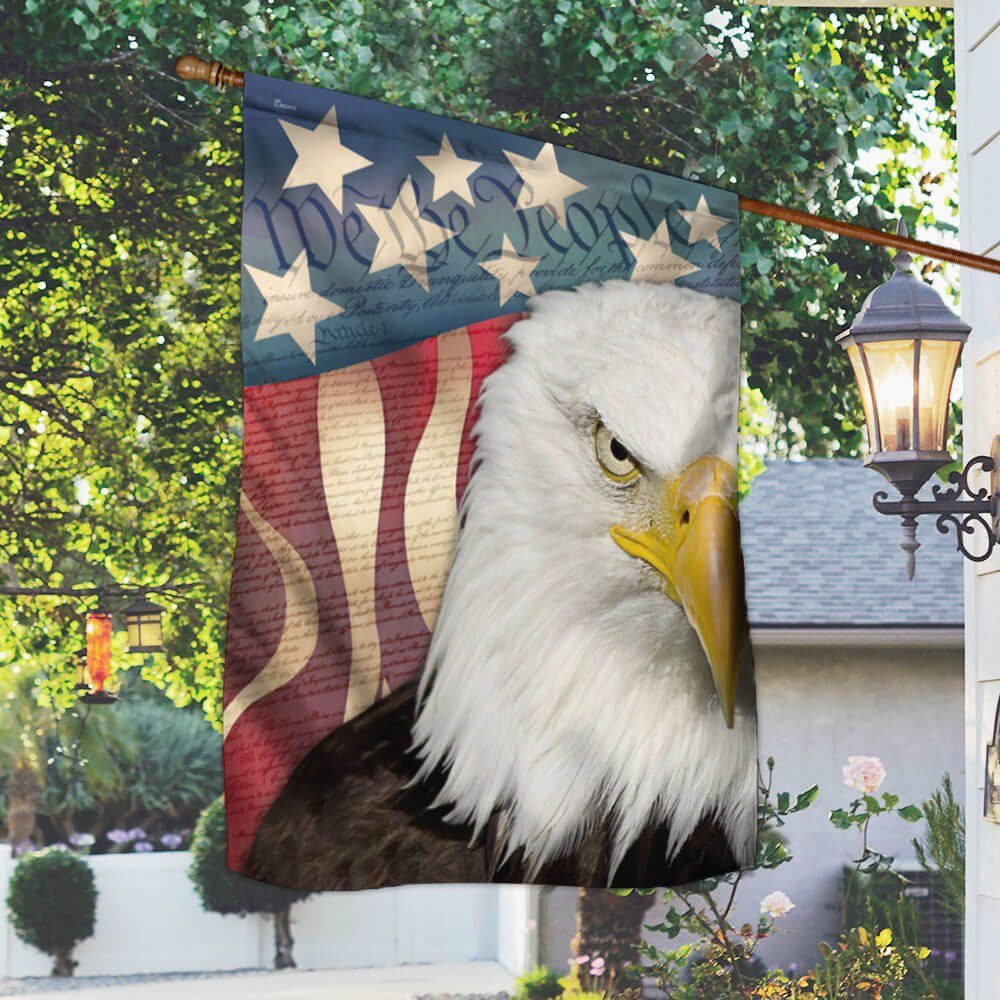 America Patriotic Flag Eagle LNT295F