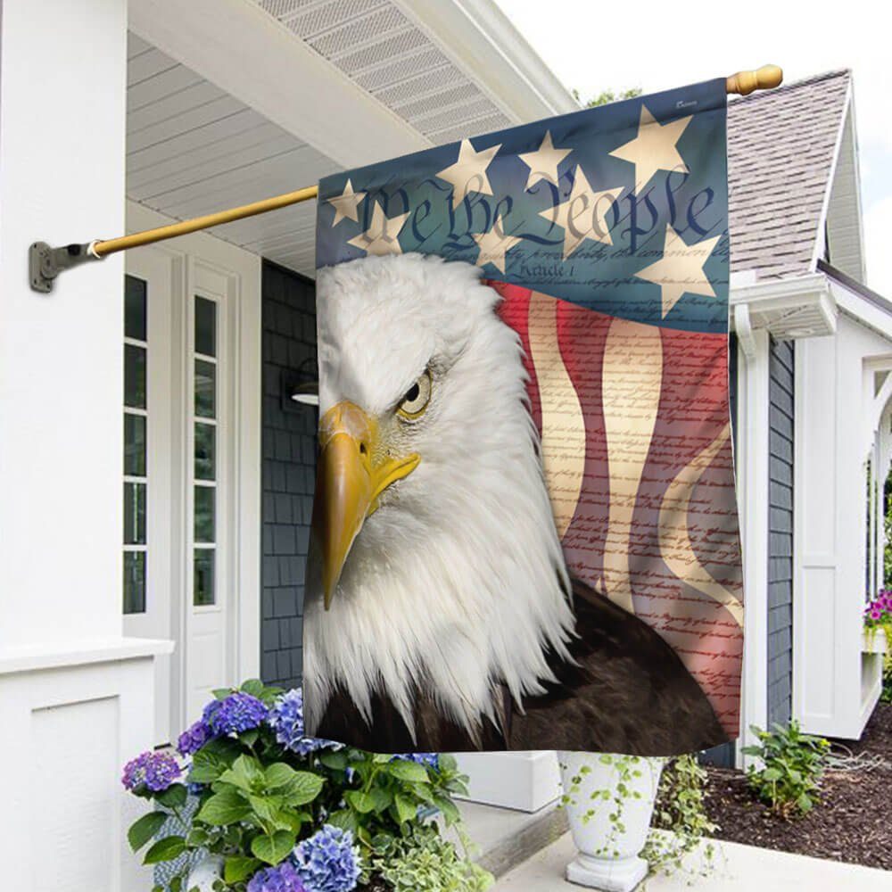 America Patriotic Flag Eagle LNT295F