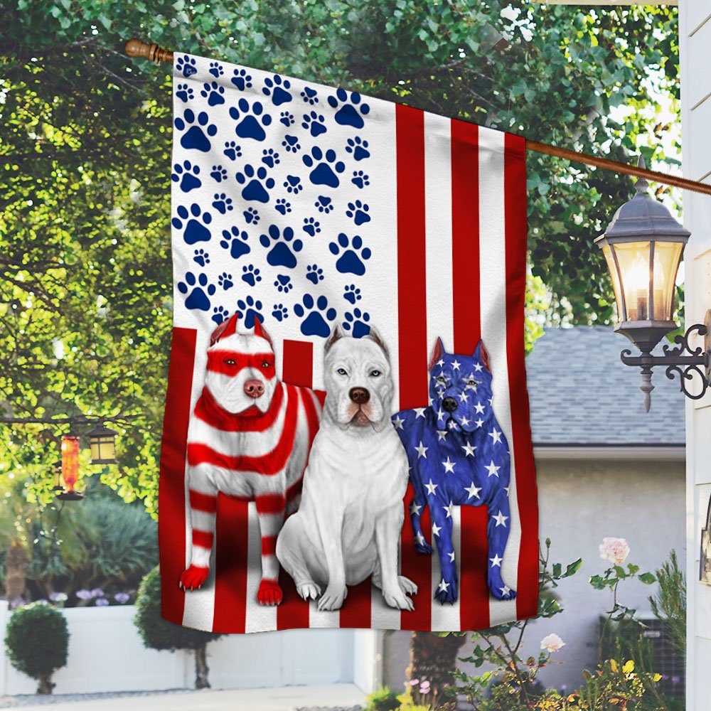 America Pitbull Flag Dog Flag LNT261F