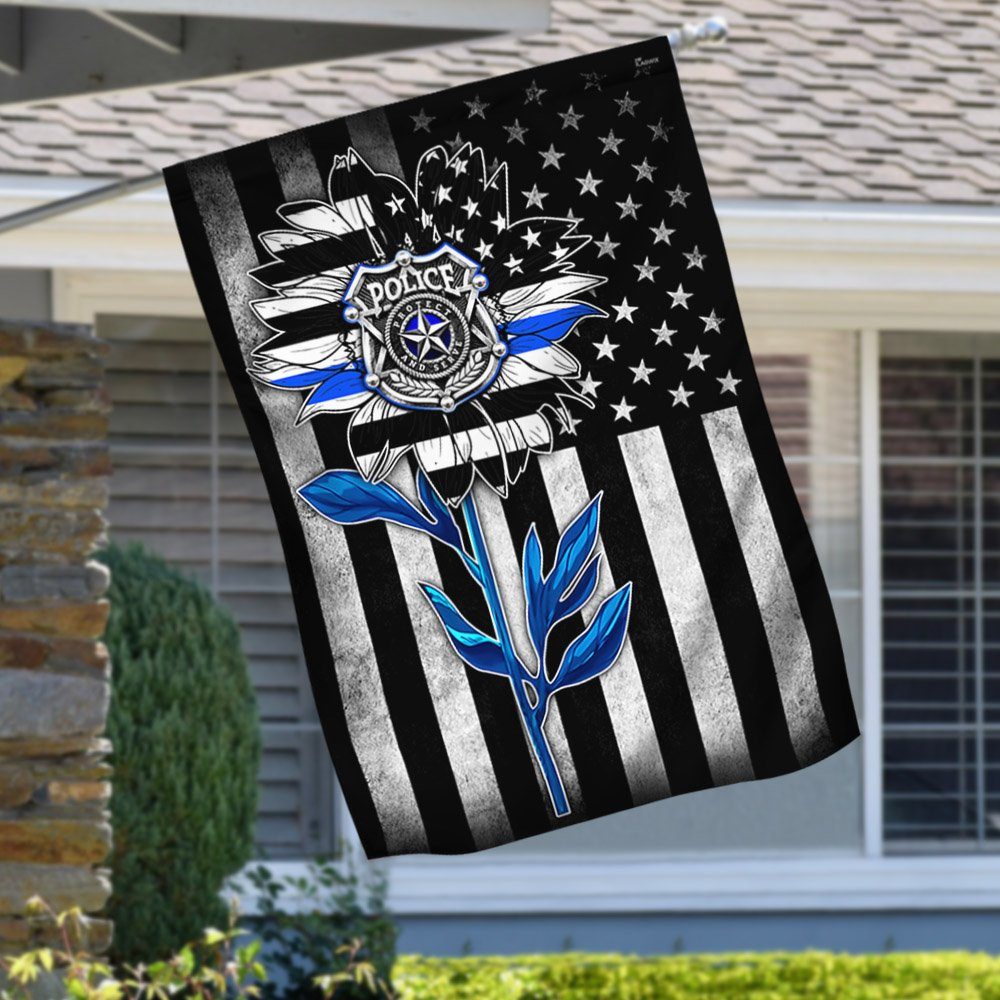 America Police Flag Sunflower Sunshine LNT113F