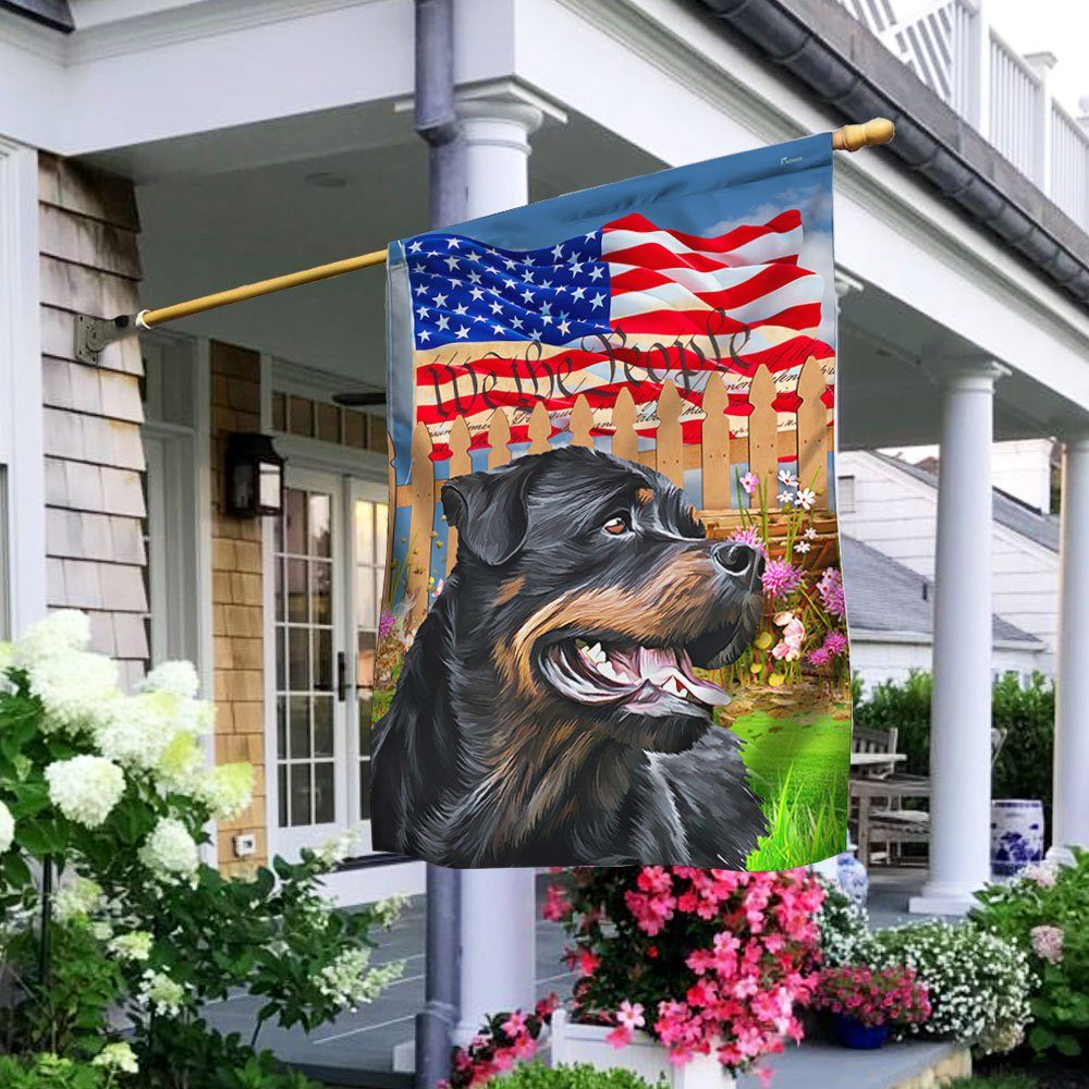 America Rottweiler Dog Flag You Are My Sunshine LNT196F