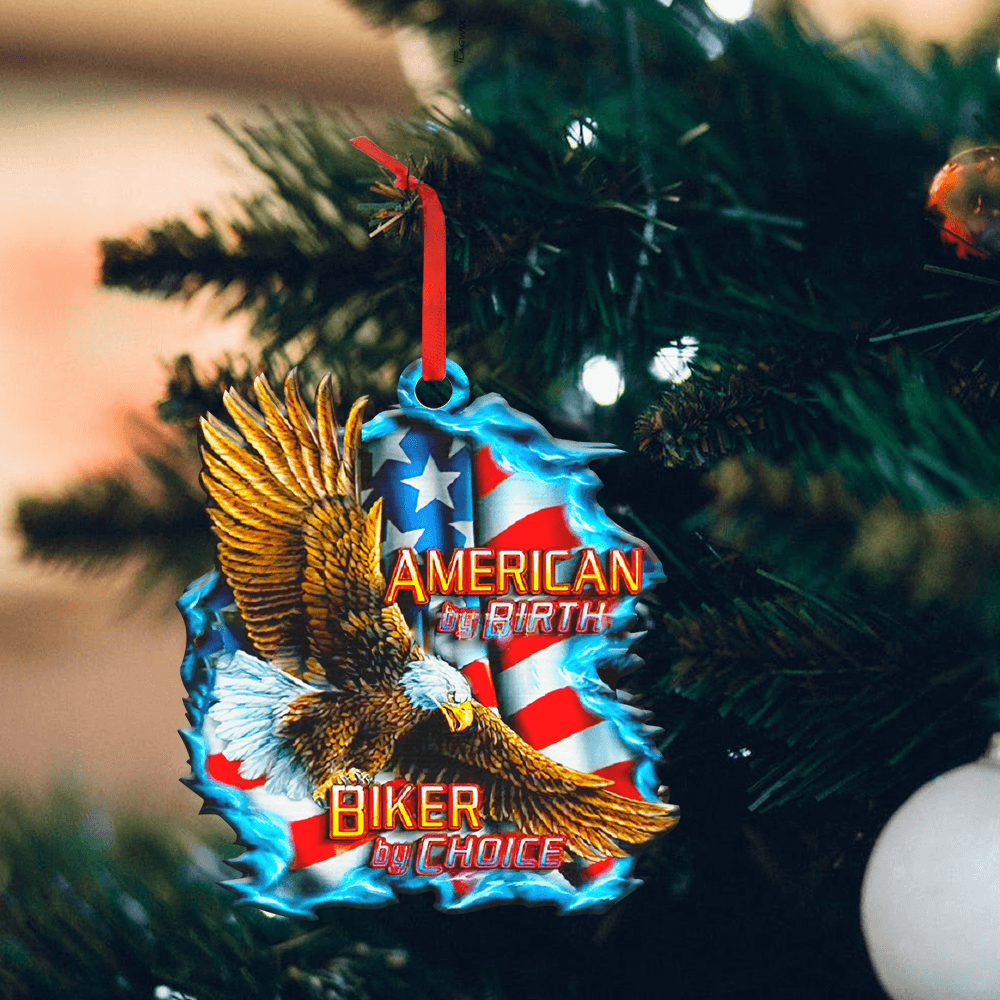American Biker Custom – Shaped Ornament Birth Choice NTT137O
