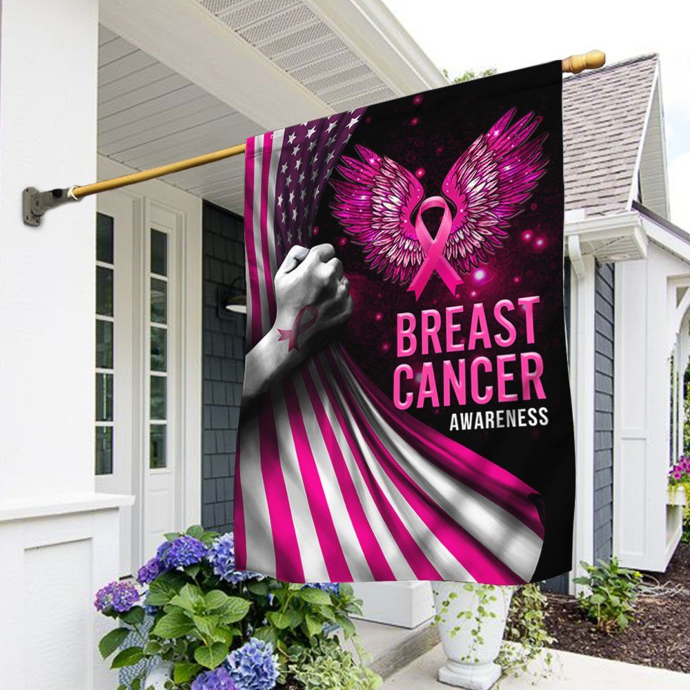 American Breast Cancer Flagwix™ Shinning Flag ANL138F