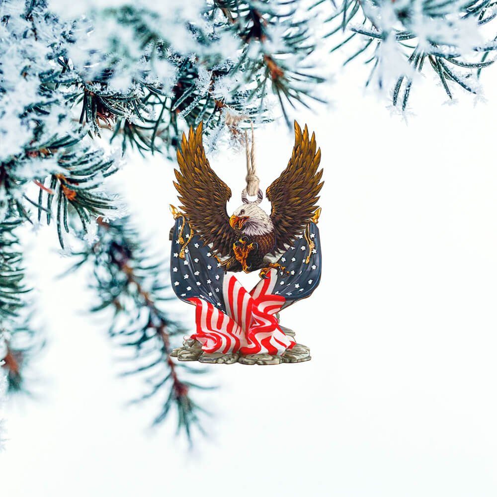 American Custom – Shaped Ornament Pride Salute NNT1356O