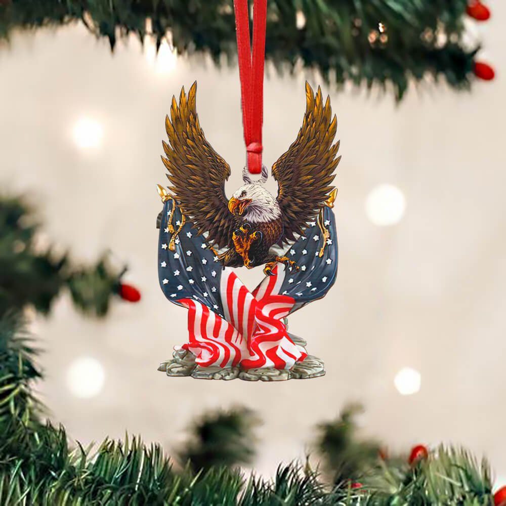 American Custom – Shaped Ornament Pride Salute NNT1356O