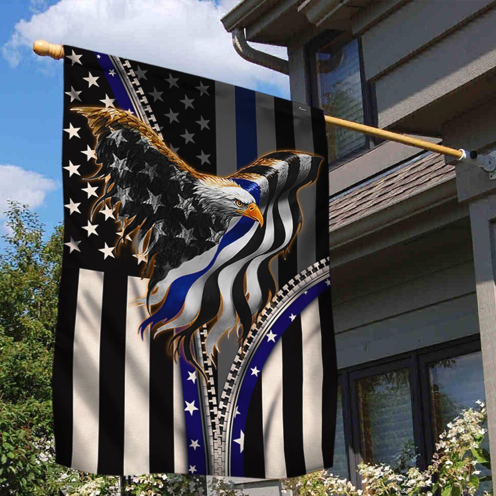 American Eagle Flag Thin Blue Line ANT253F