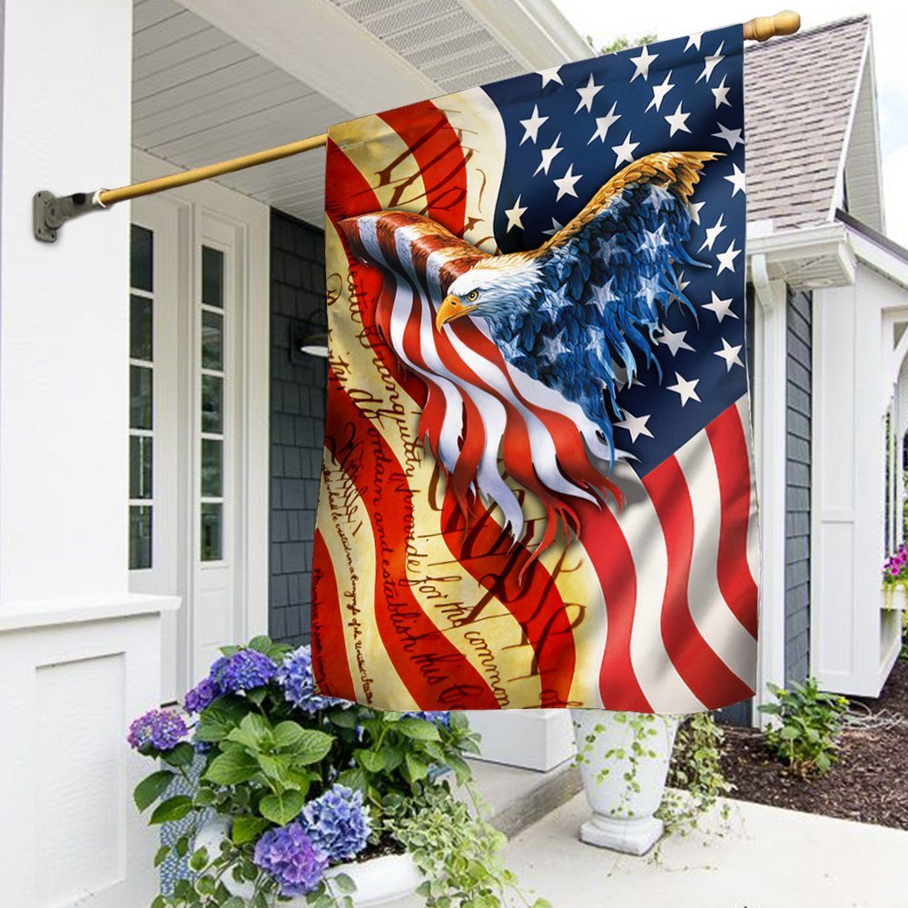 American Eagle Flag We The People BNN37F