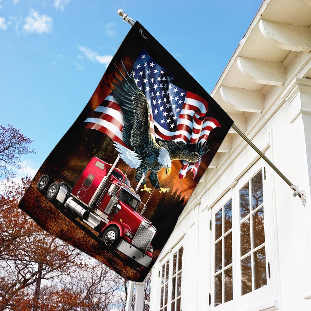 American Eagle Trucker Flag