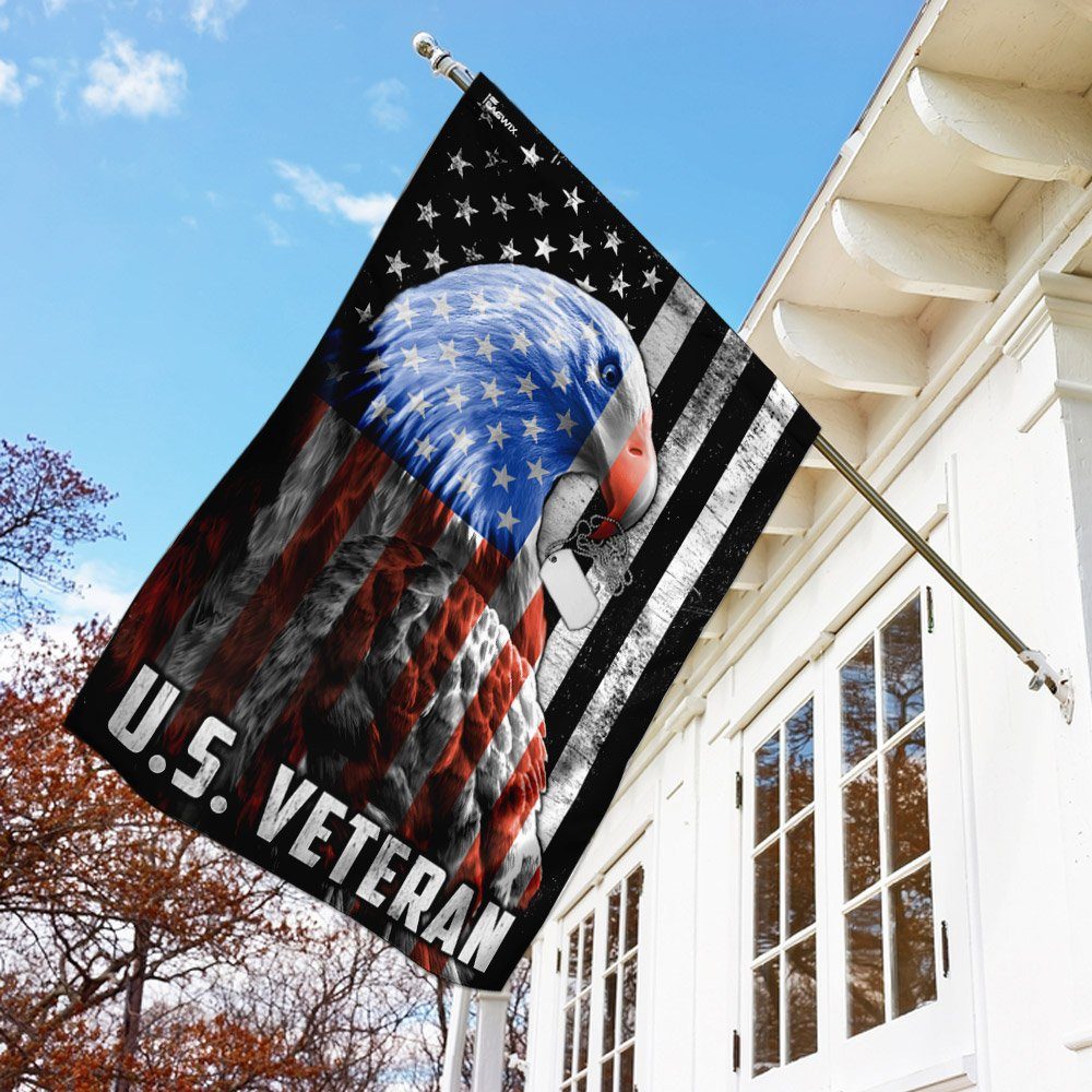 American Eagle U.S. Veteran Flag