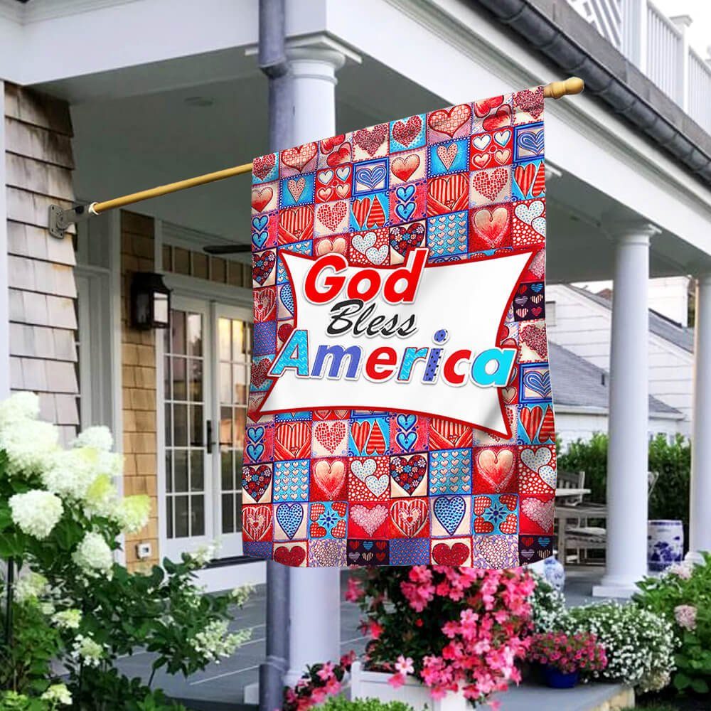 American Flag God Bless American NNT172F