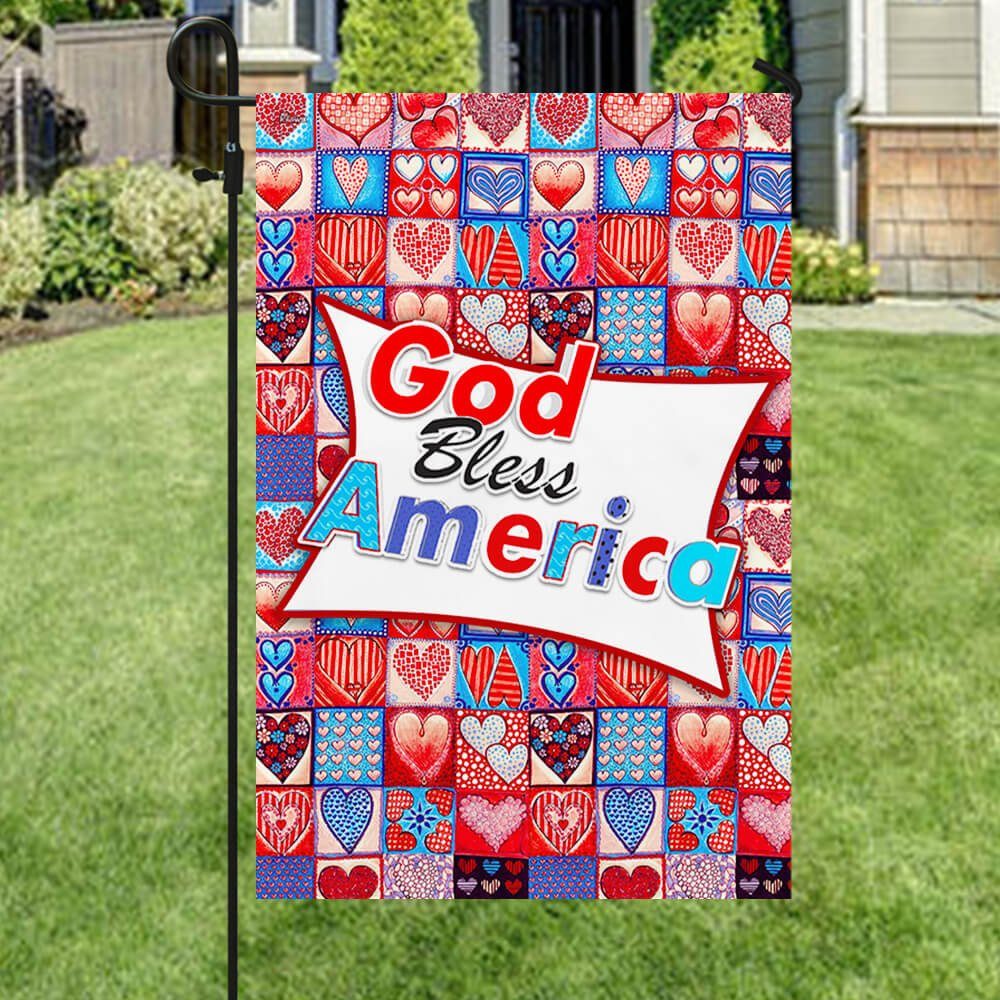 American Flag God Bless American NNT172F