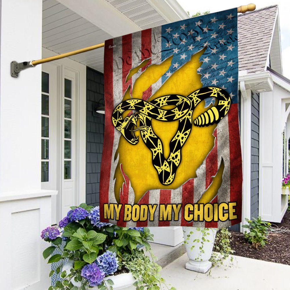 American Flag My Body My Choice BNN296F