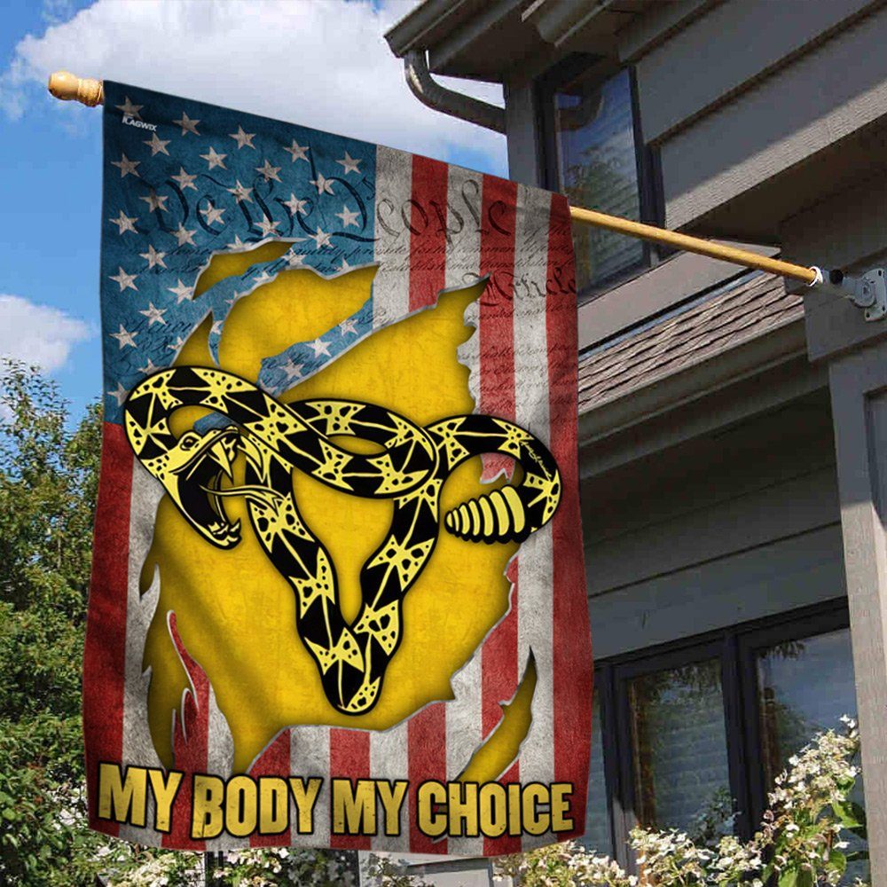 American Flag My Body My Choice BNN296F