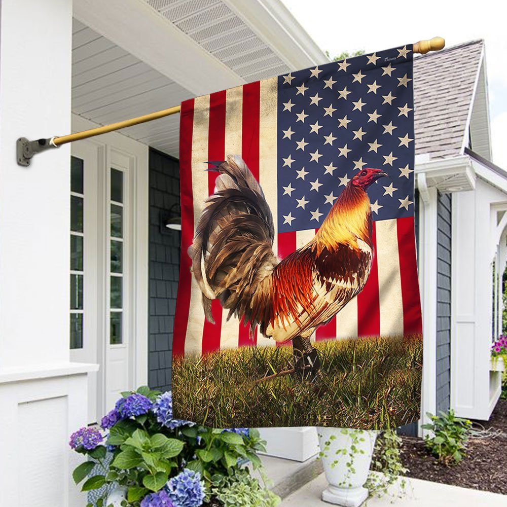 American Game Flag Gamefowl Flag TRL118Fv1