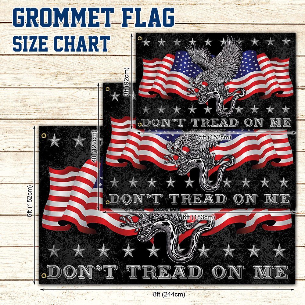 American Grommet Flag Don’t Tread On Me BNL331GF