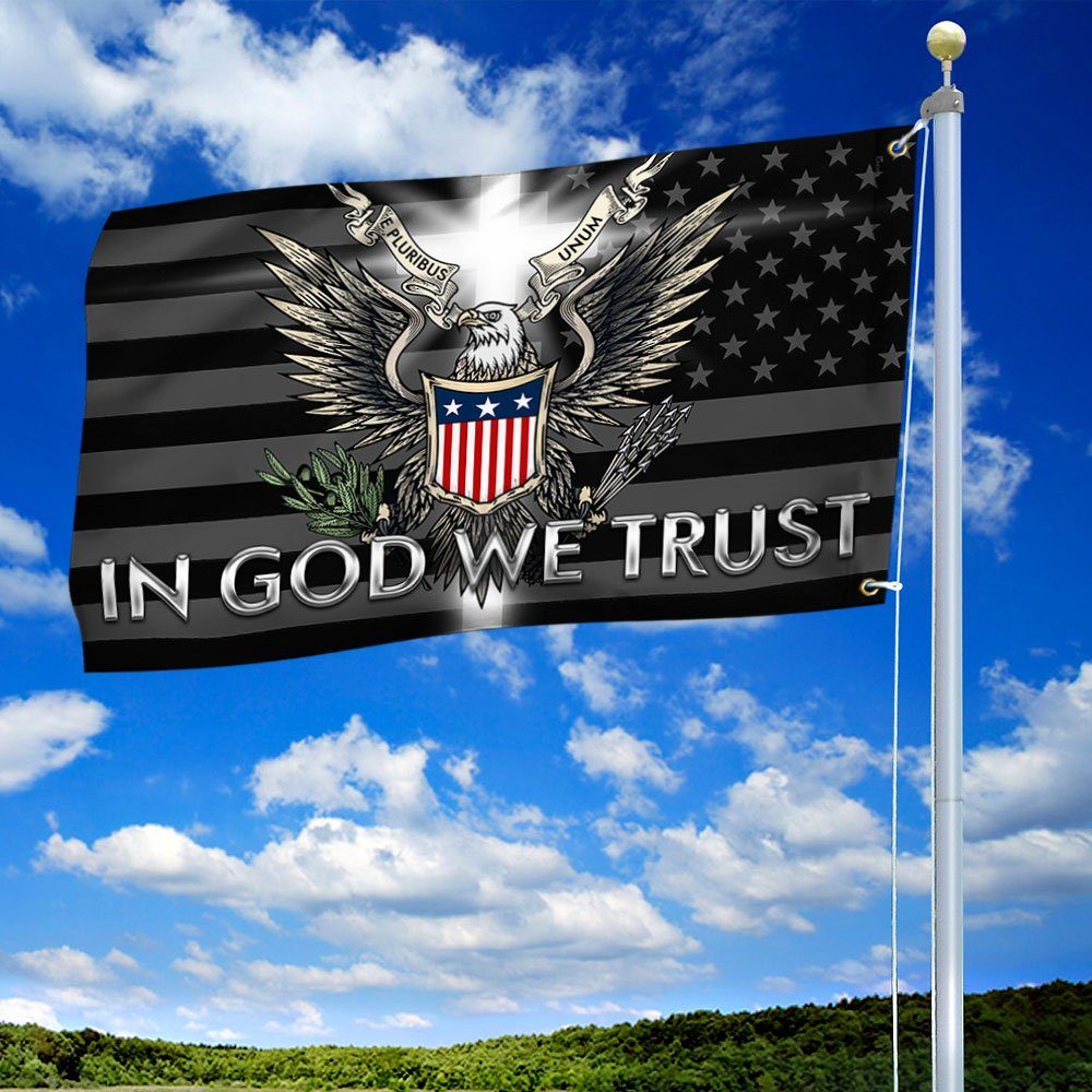 American Grommet Flag In God We Trust BNN60GF