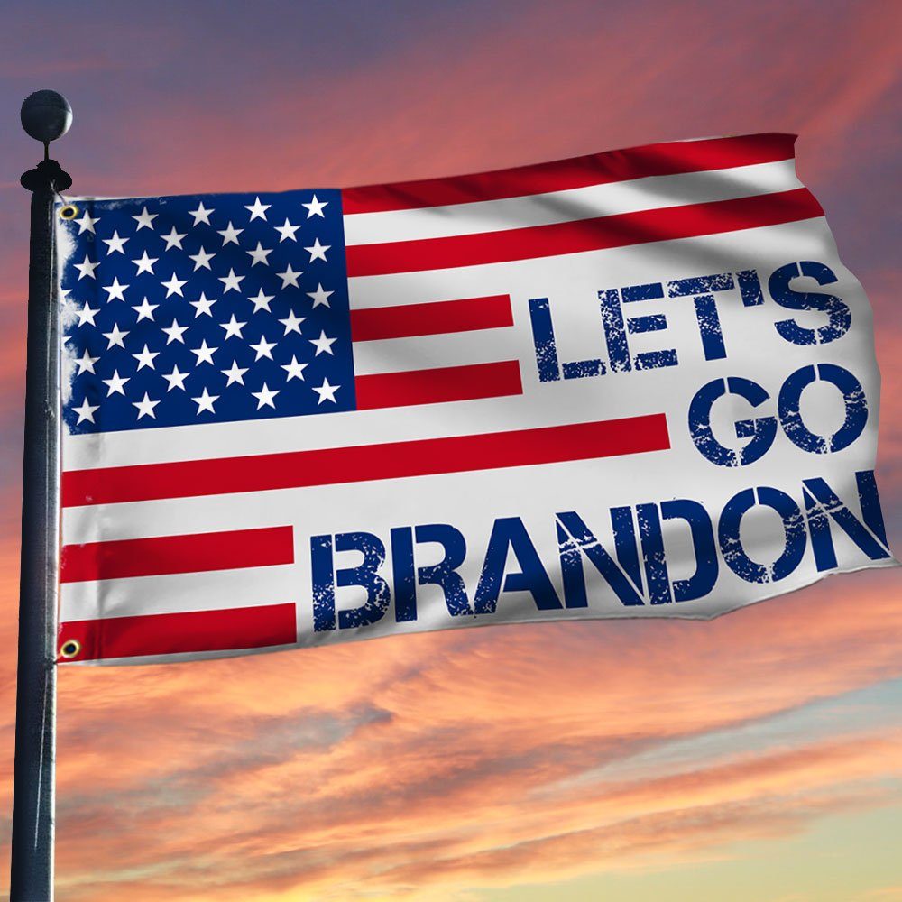 American Grommet Flag Let’s Go Brandon BNL543GF