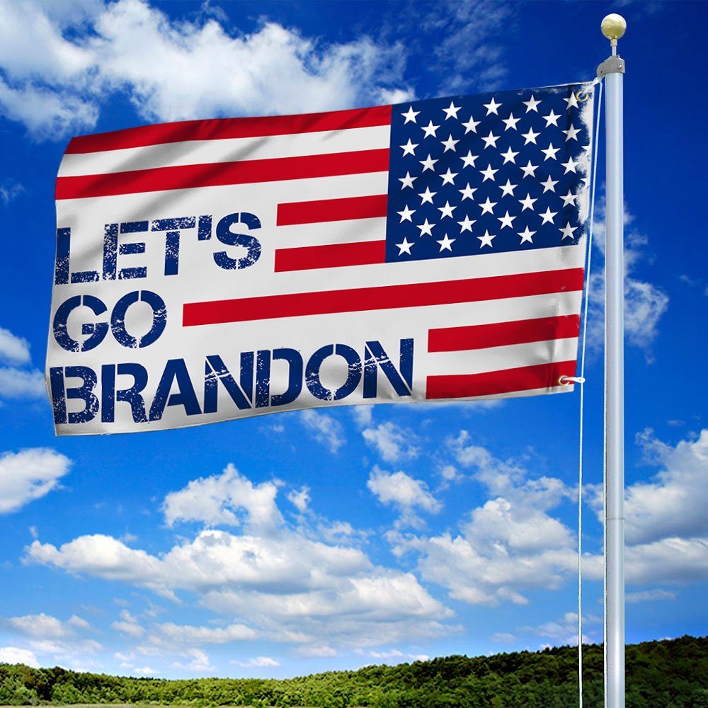 American Grommet Flag Let’s Go Brandon BNL543GF