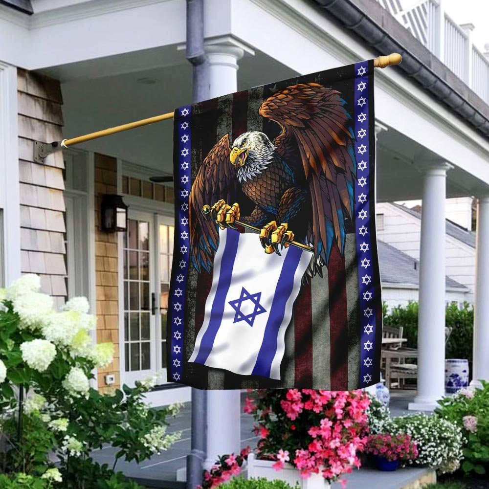 American Grown With Israel Roots Flag