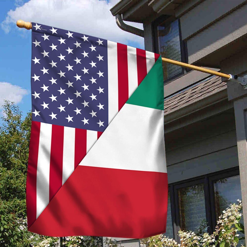 American Italian Flag TRL1407F