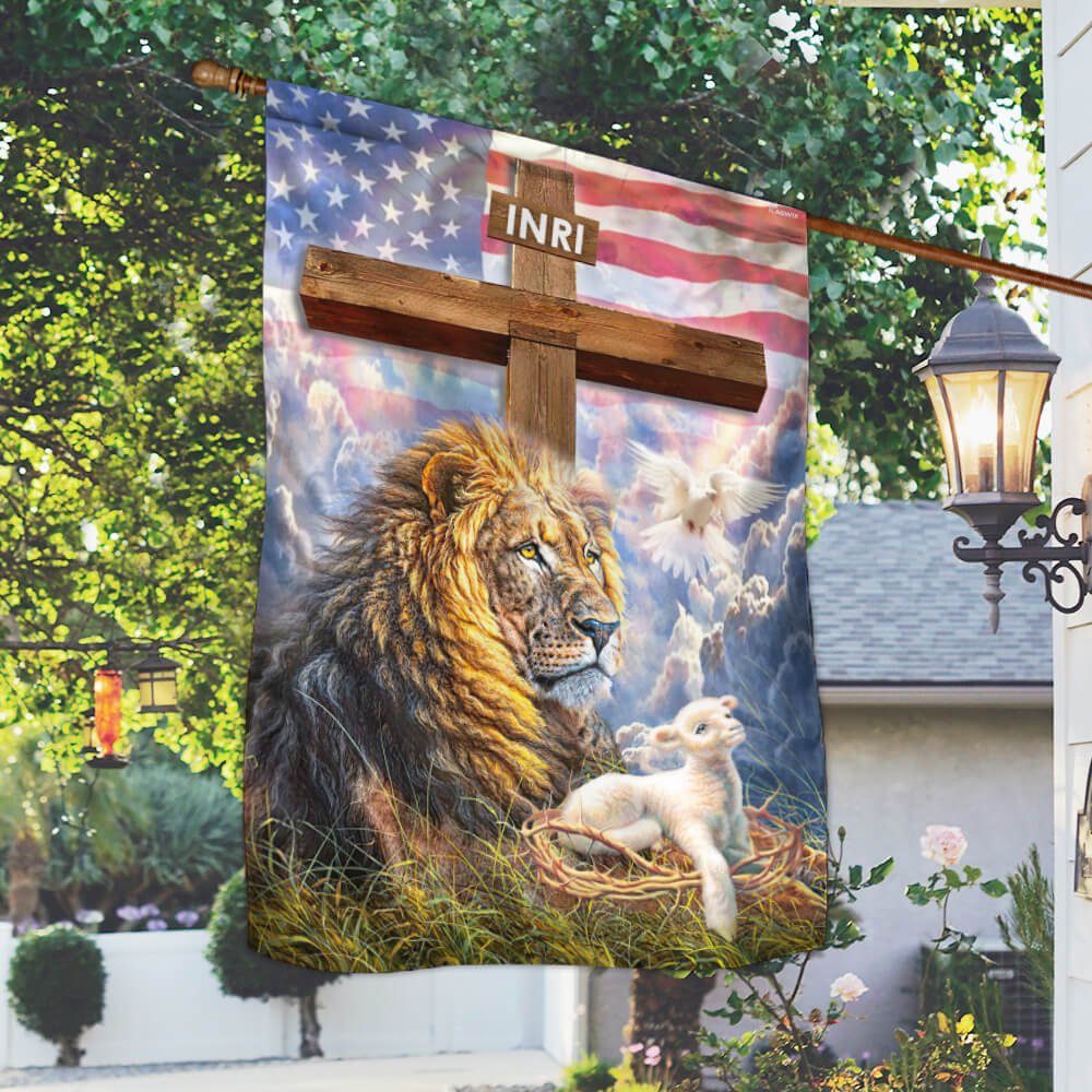 American Jesus Flag Large Legend NTB309F