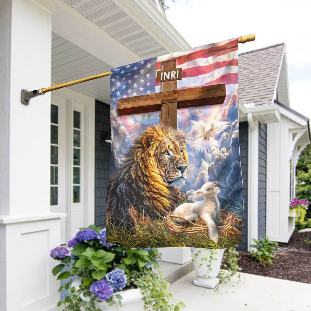 American Jesus Flag Large Legend NTB309F