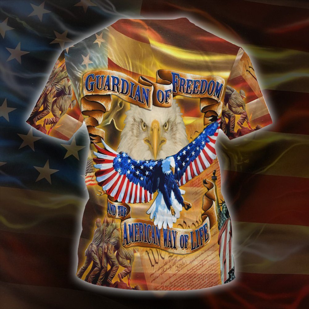 American Patriot 3D Tshirt NTB295TS