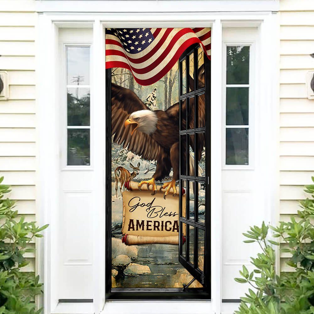 American Patriot  Door Cover Eagle NNT118D