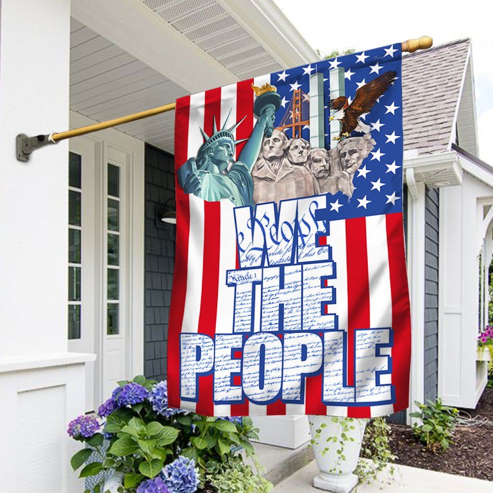 American Patriot Flag We The People Flag QTR224F