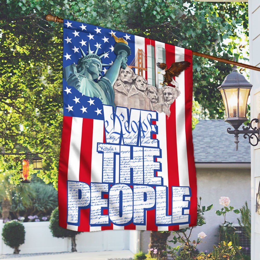 American Patriot Flag We The People Flag QTR224F