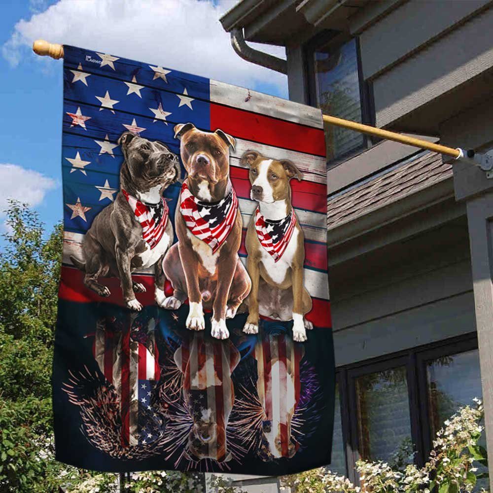 American Pitbull Terrior Flag