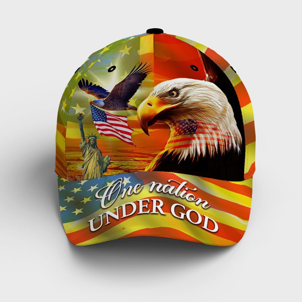 American Pride Cap Eagle Sunset Freedom DBD2993BC