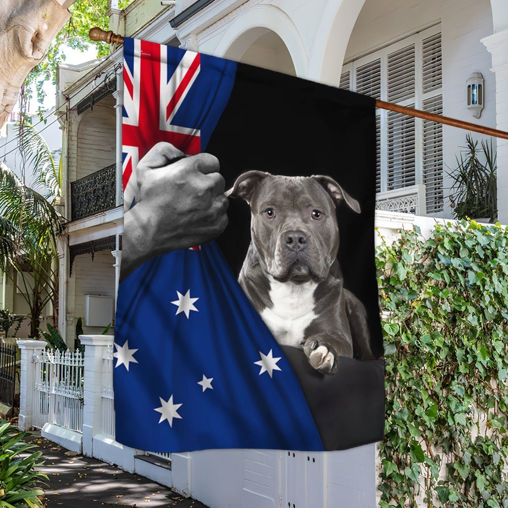 American Staffordshire Terrier Australian Flag TRL1663F