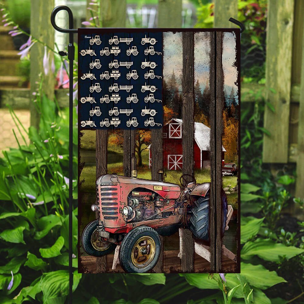 American Tractor Flag