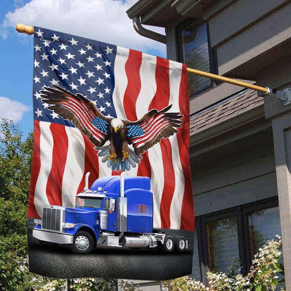 American Truck Eagle Flag THN3712F