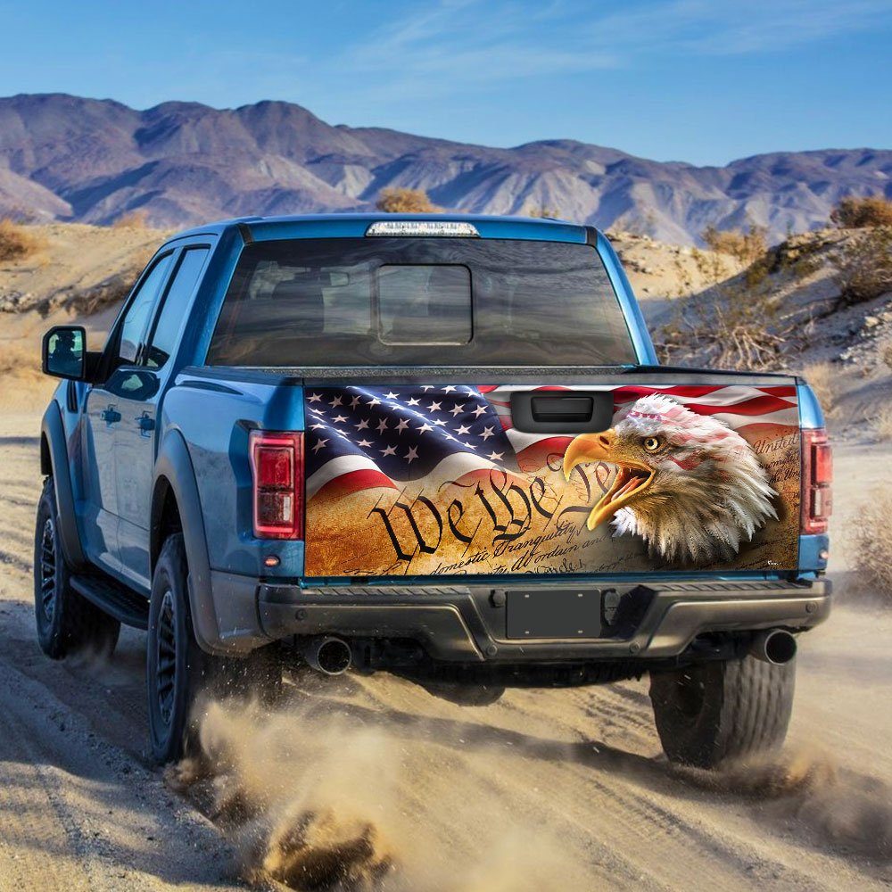 American Truck Tailgate Decal Sticker Wrap We The People BNL316TDv1