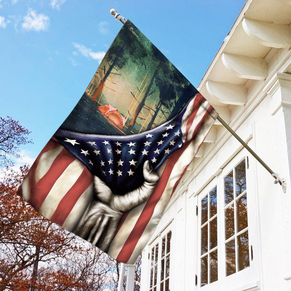 American US Camping Flag