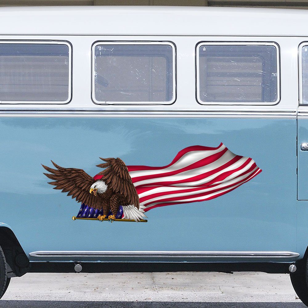 American Vehicle Wrap Eagle American BNN135VW