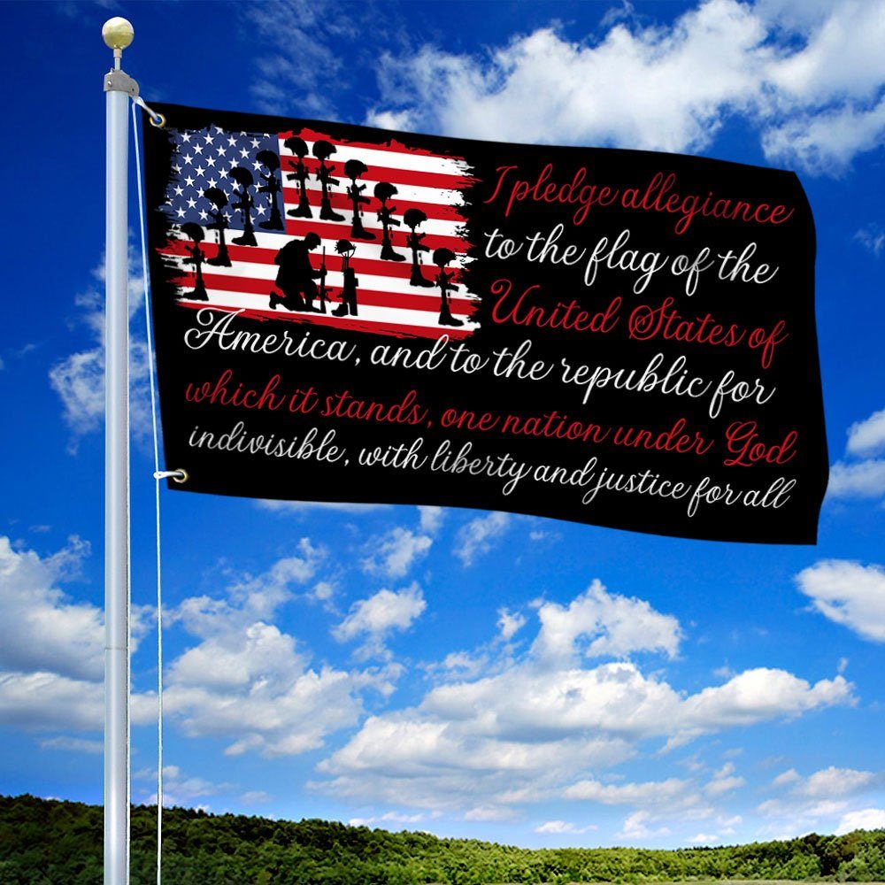 American Veteran Grommet Flag Honor TPH04GF