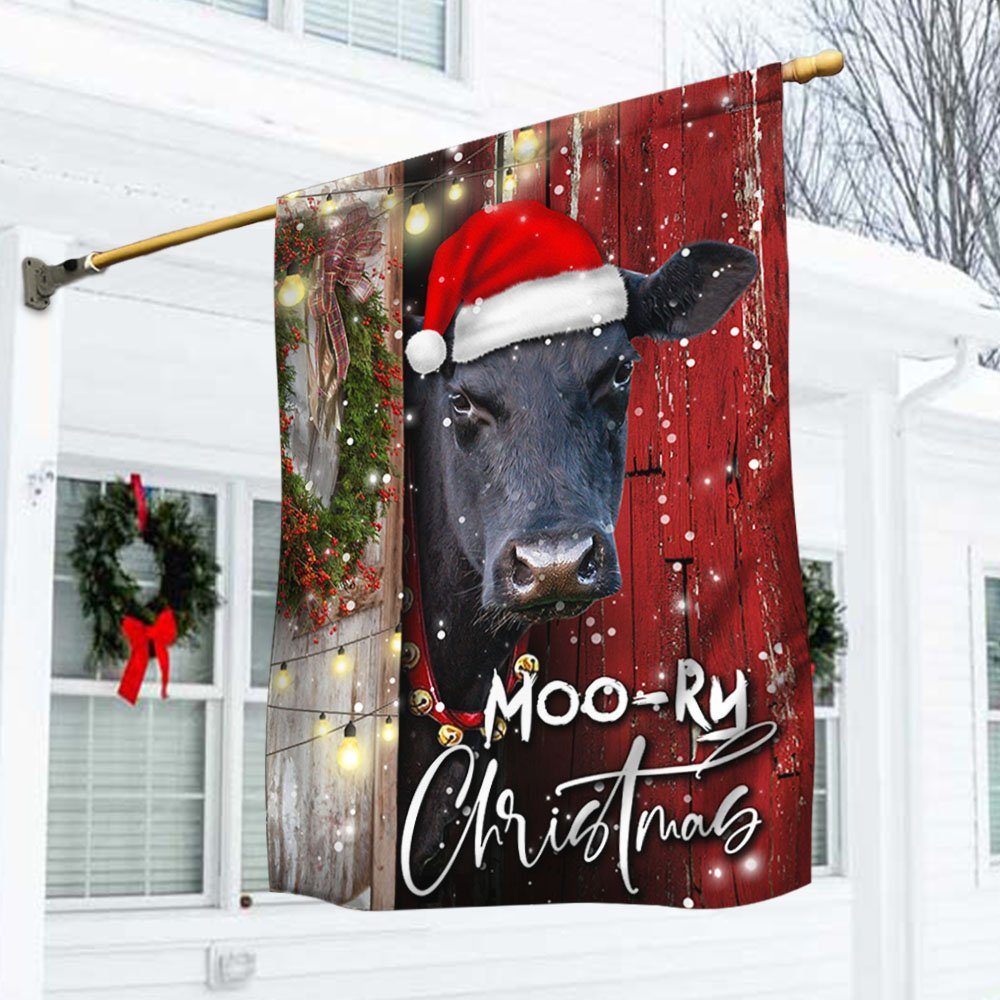 Angus Moory Christmas Flag THH3472F