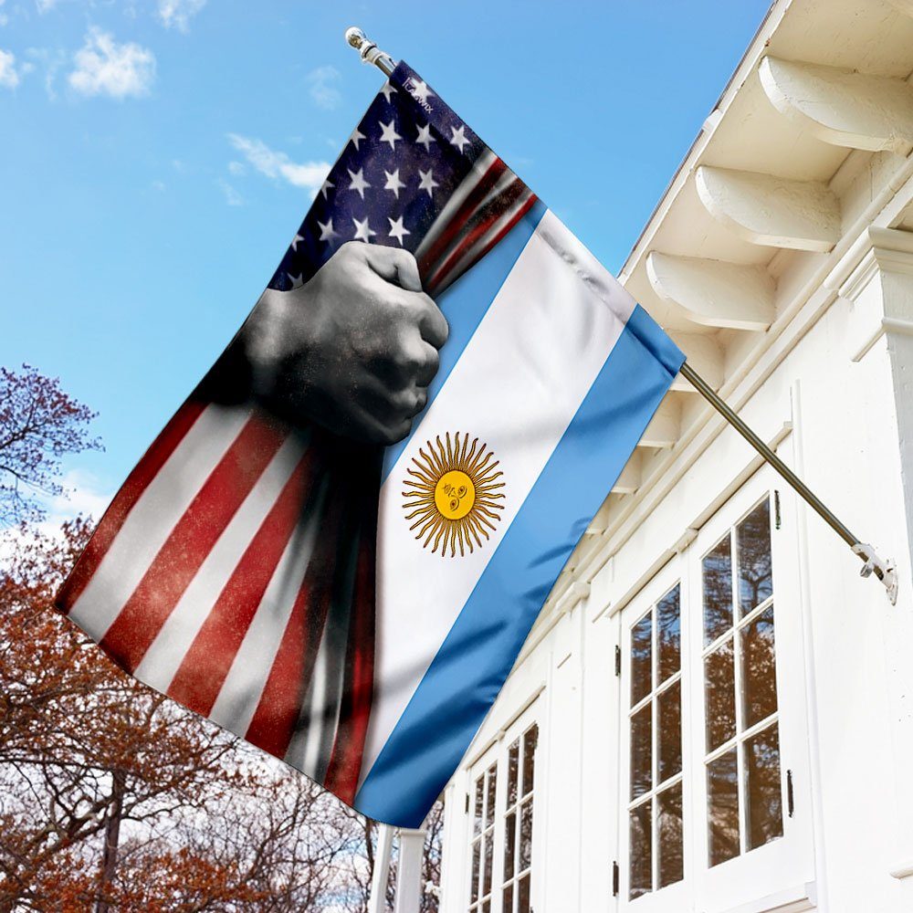 Argentina Vs American Flag