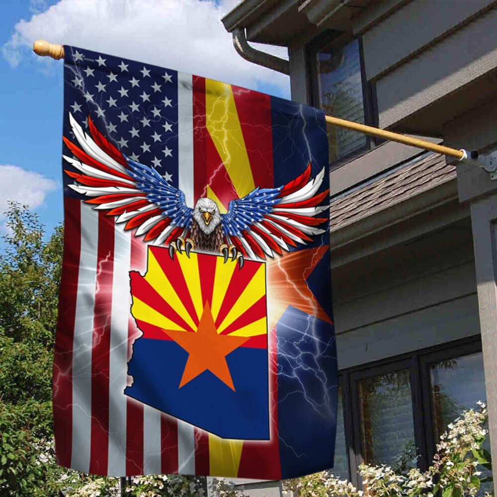 Arizona American Eagle Flag THB3471Fv2